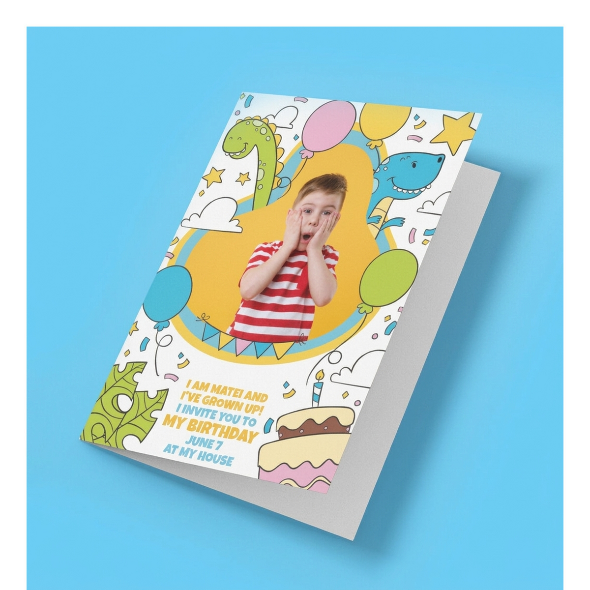 Tarjetas de felicitación para niños