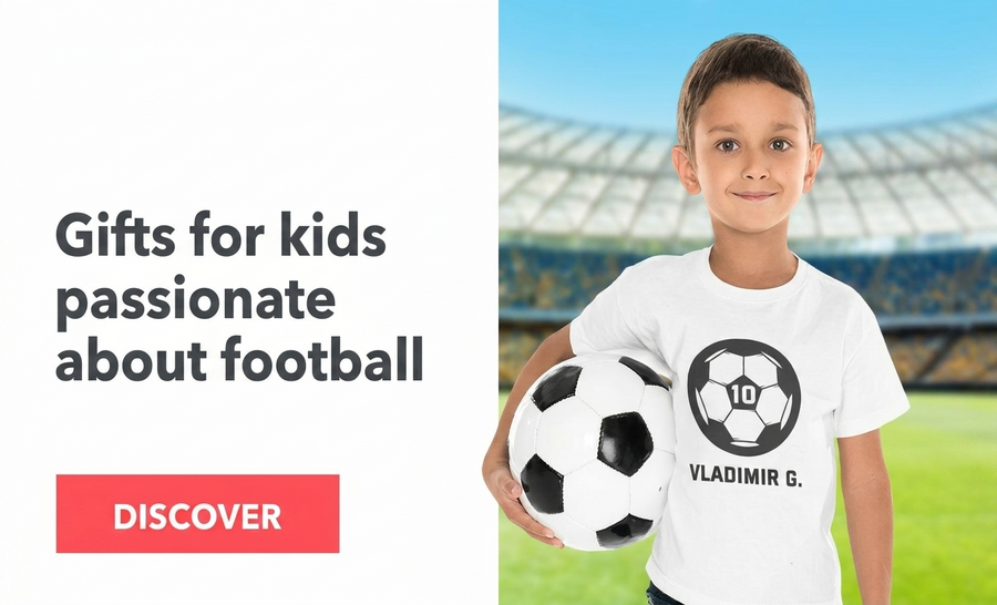 Colección de regalos para niños apasionados por el fútbol