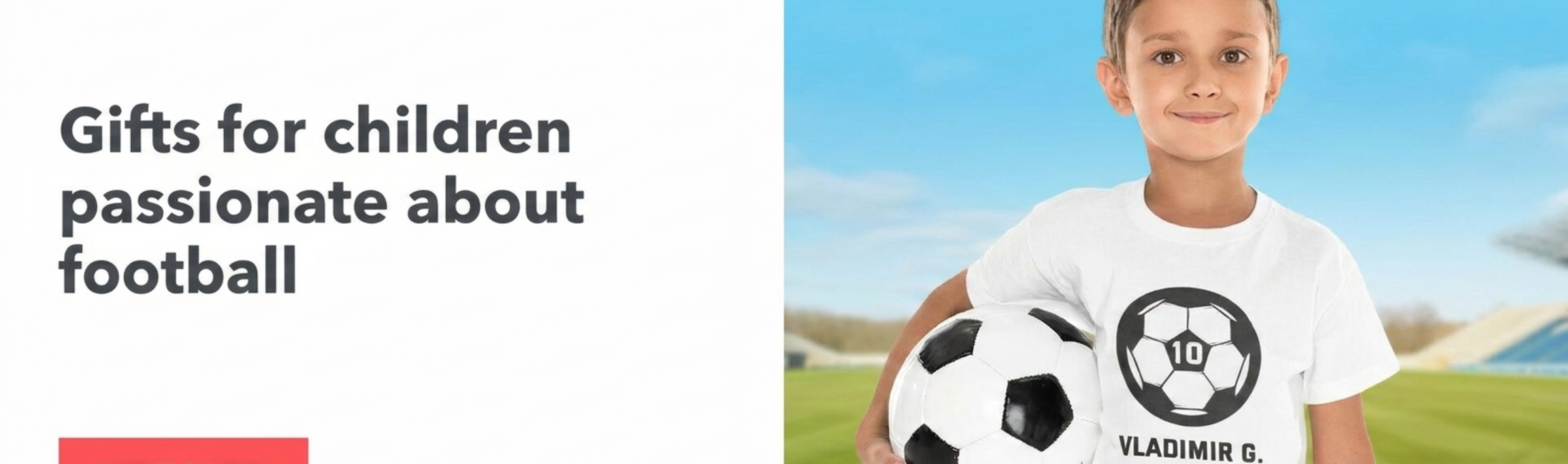 Colección de regalos para niños apasionados por el fútbol