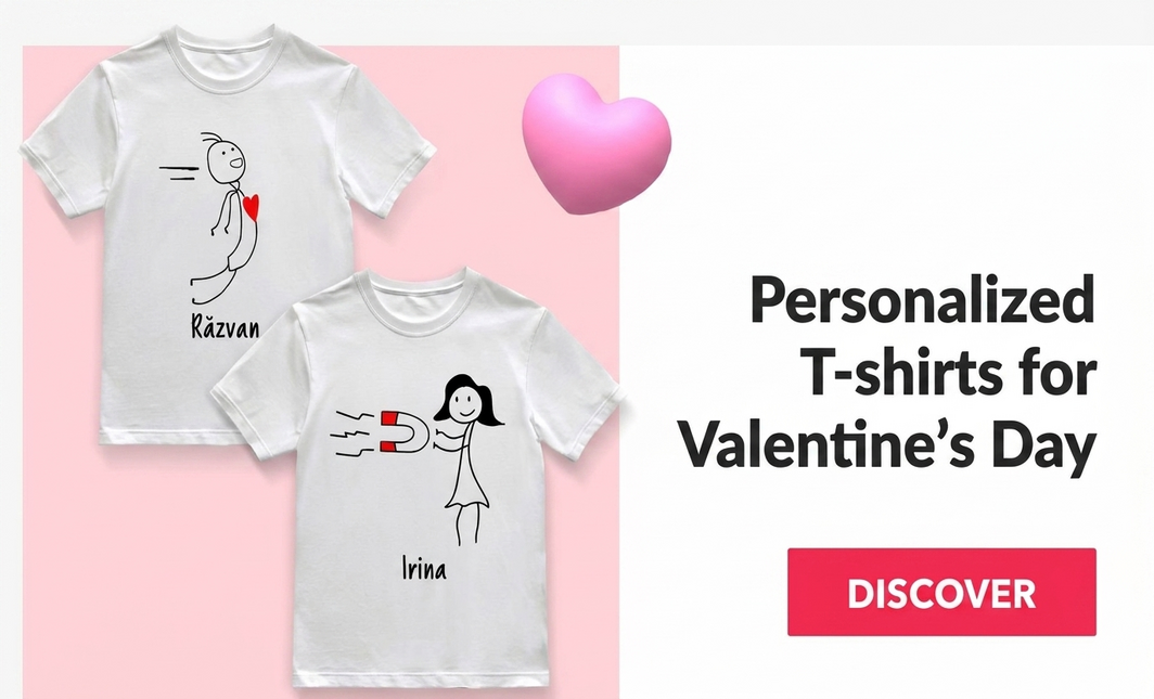 Camisetas de San Valentín
