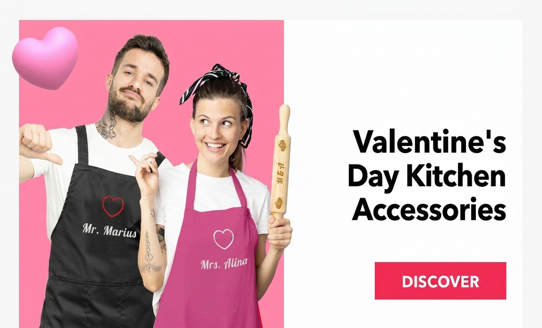 Accesorios de cocina para el Día de San Valentín