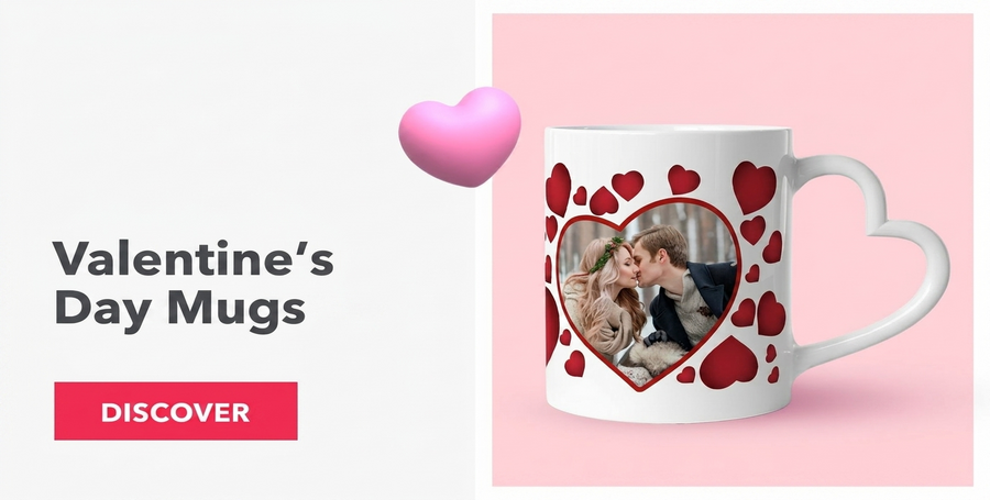 Tazas para el Día de San Valentín