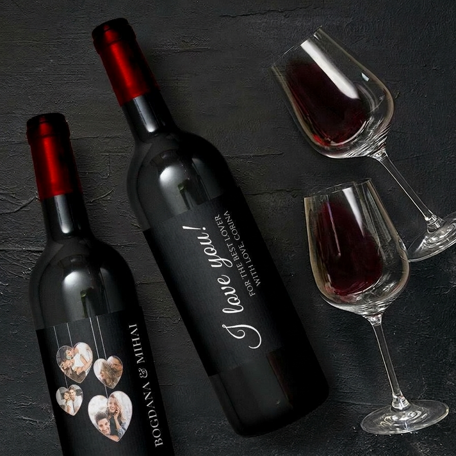 Vinos personalizados para tu pareja