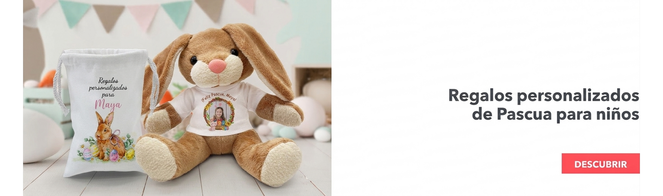 Regalos personalizados para niños para Pascua