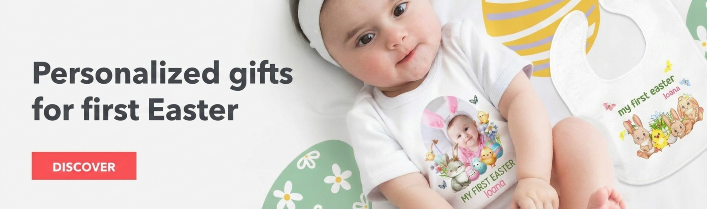 Regalos personalizados para la primera Pascua