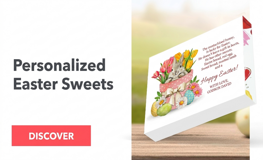 Dulces personalizados para Pascua