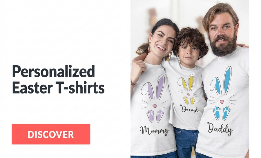Camisetas personalizadas para Pascua