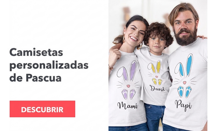 Camisetas personalizadas para Pascua