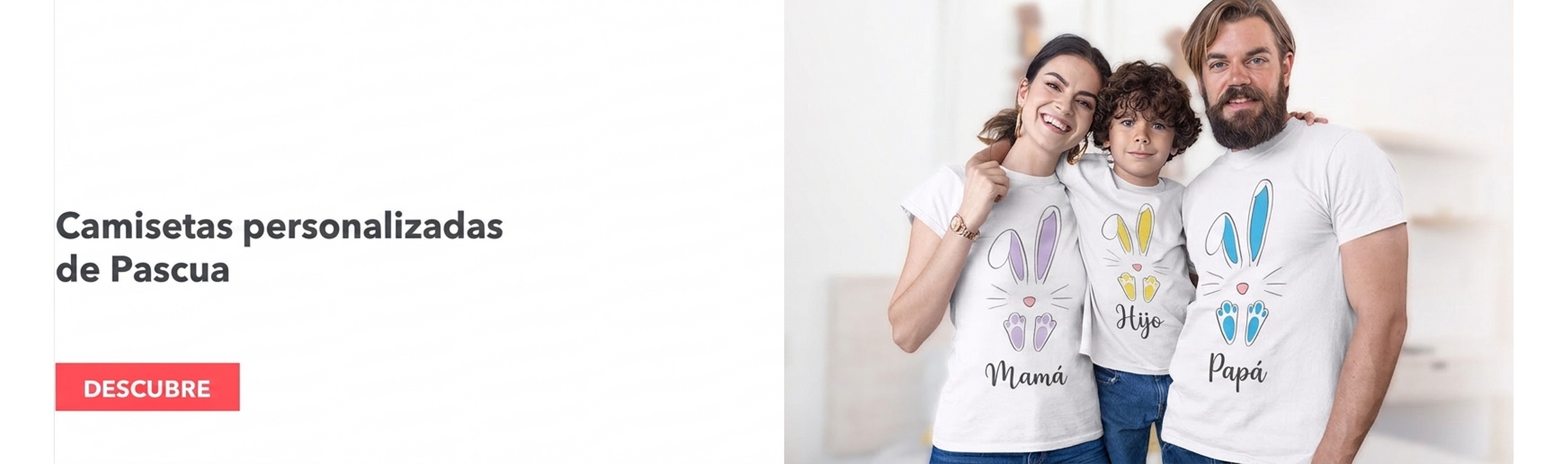 Camisetas personalizadas para Pascua