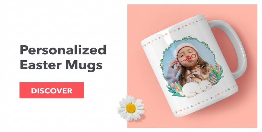 Tazas personalizadas para Pascua