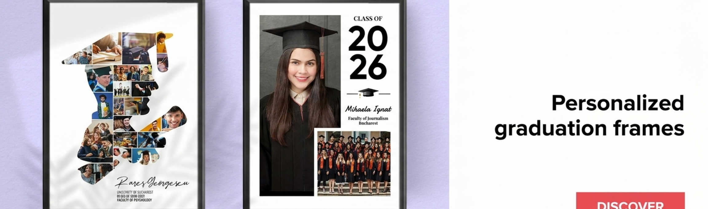 Cuadros, marcos y pósters para la graduación