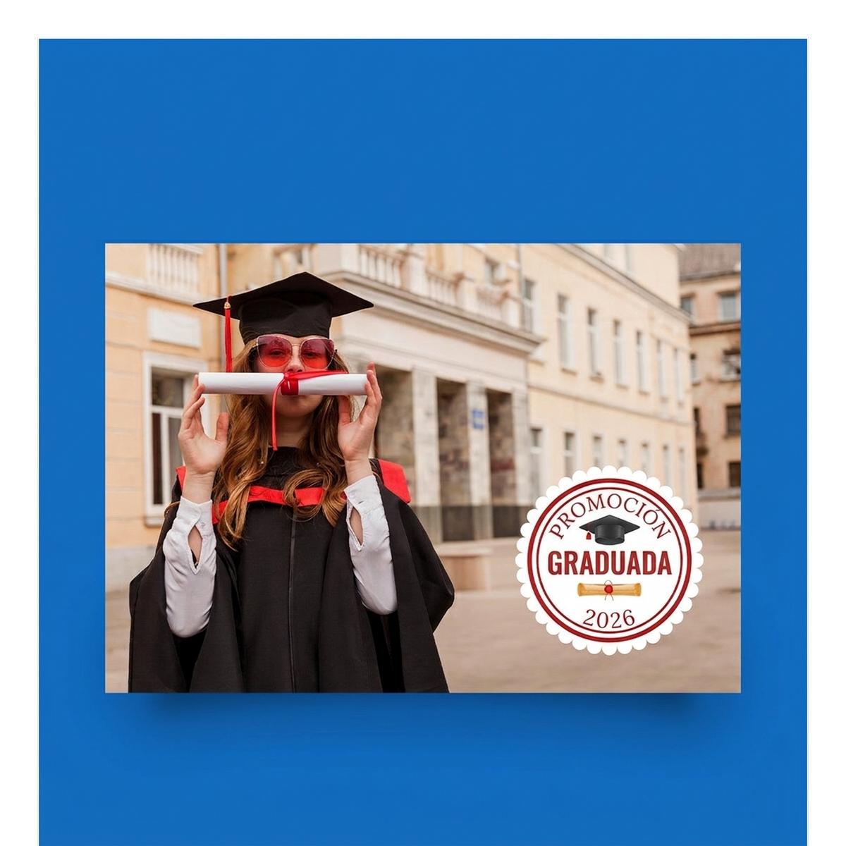 Diplomas personalizados para fin de curso