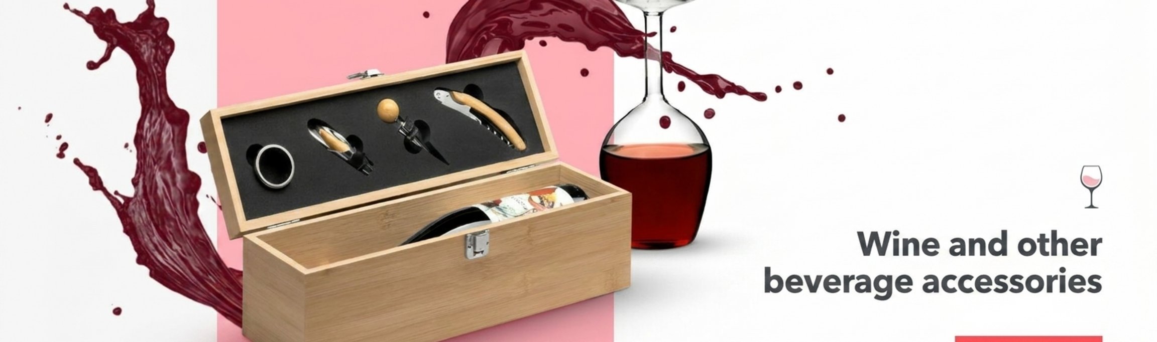 Accesorios, vinos y otras bebidas