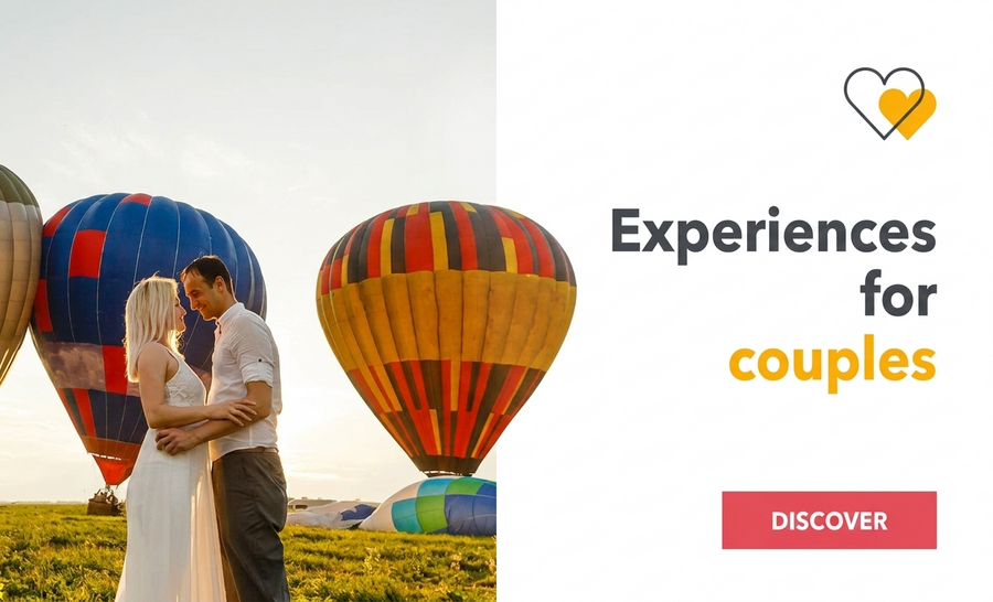 Experiencias de regalo para parejas
