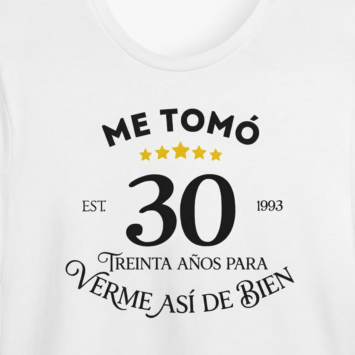 Camisetas personalizadas para cumpleaños