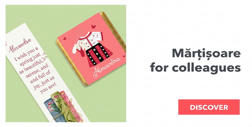 Regalos de Martisor para las compañeras