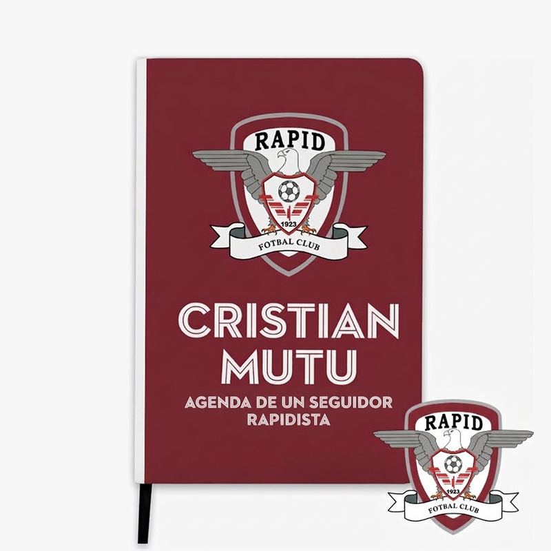 Agendas y cuadernos personalizados con licencia oficial - FC Rapid 1923