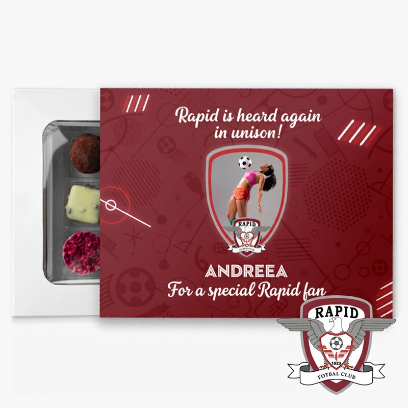 Dulces y caramelos personalizados con licencia oficial - FC Rapid 1923