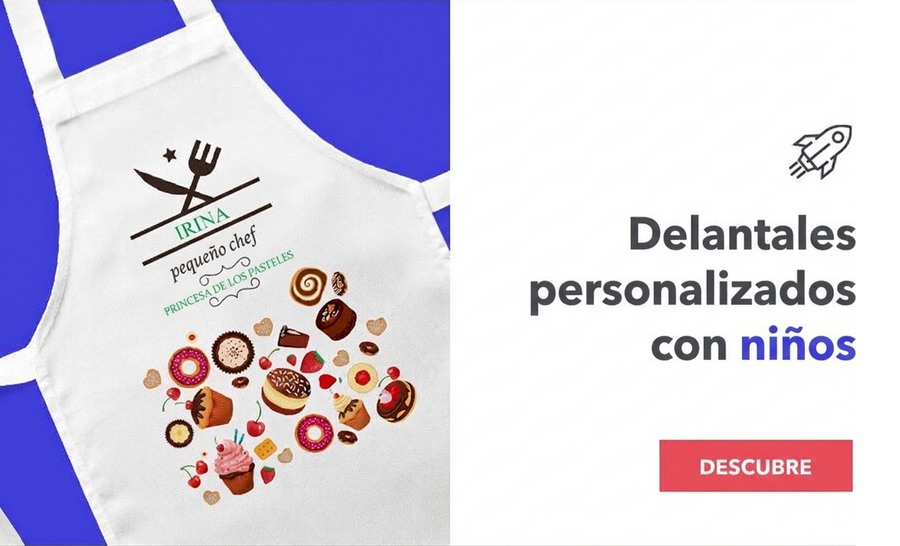 Delantales personalizados para niños