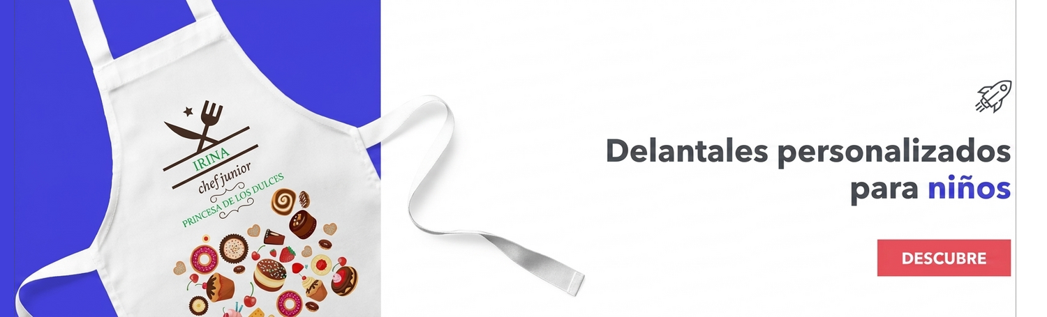 Delantales personalizados para niños