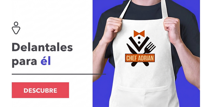 Delantales personalizados para él