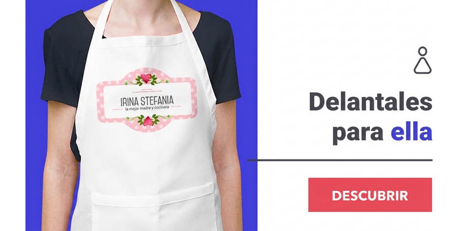 Delantales personalizados para ella