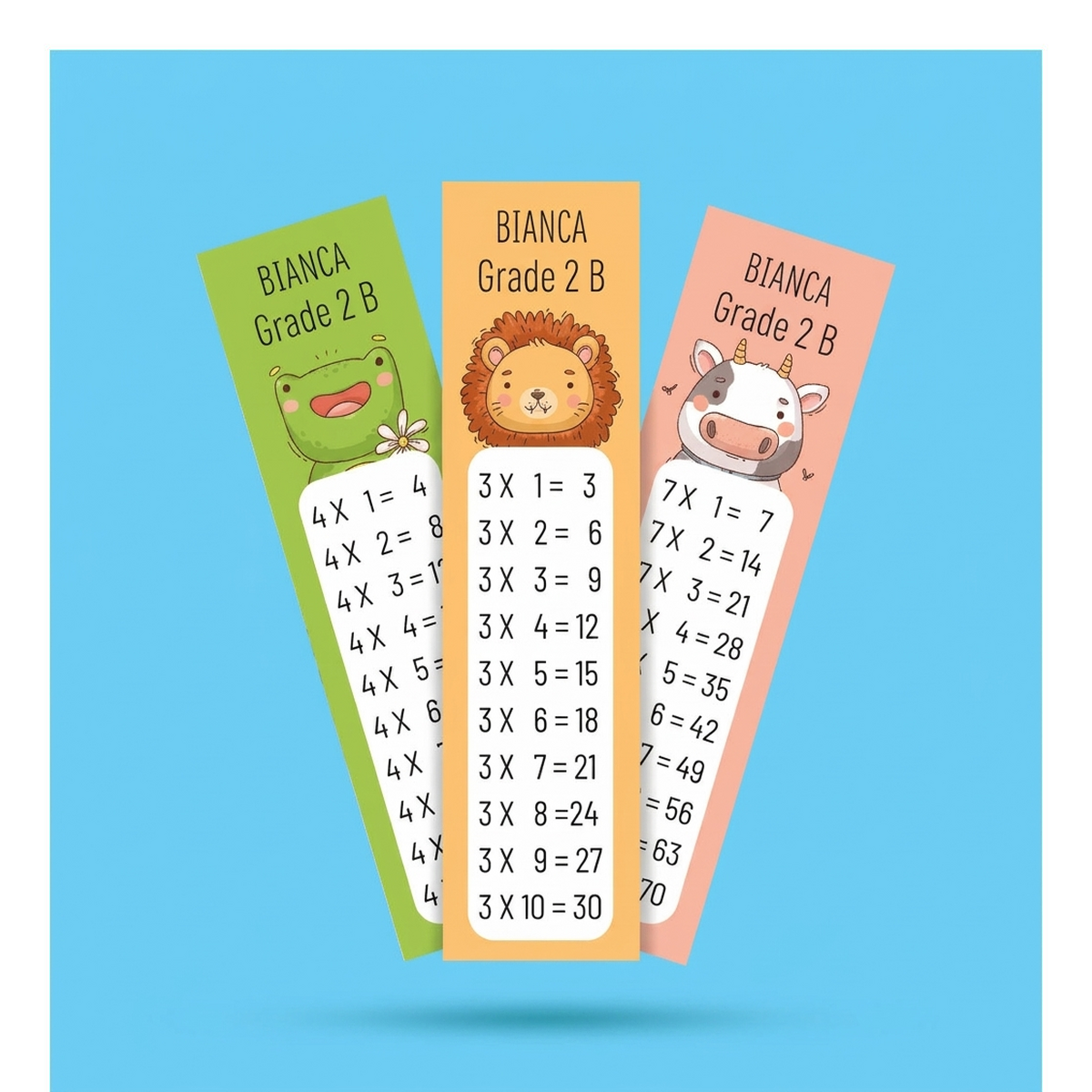 Colección: Tabla de multiplicar