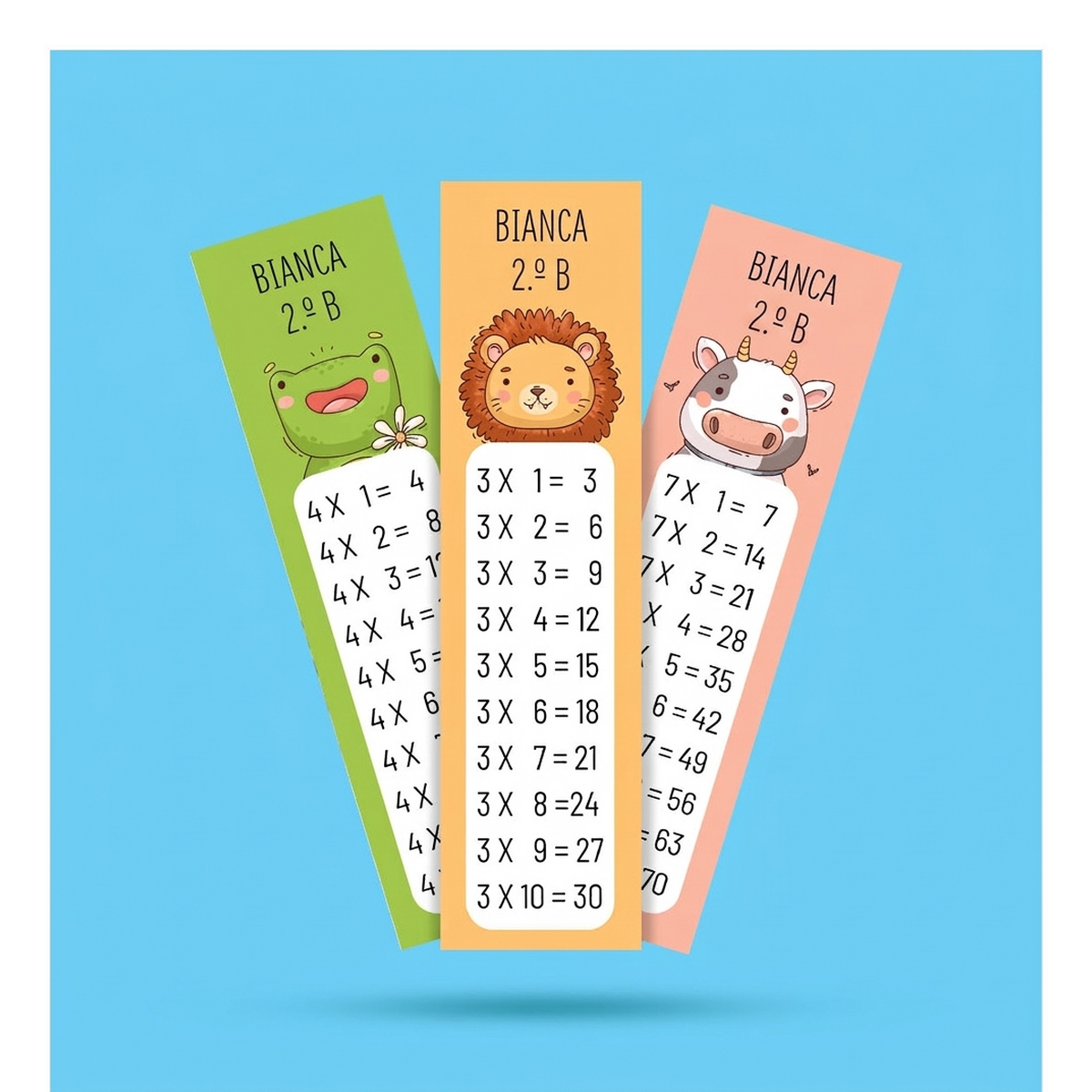 Colección: Tabla de multiplicar