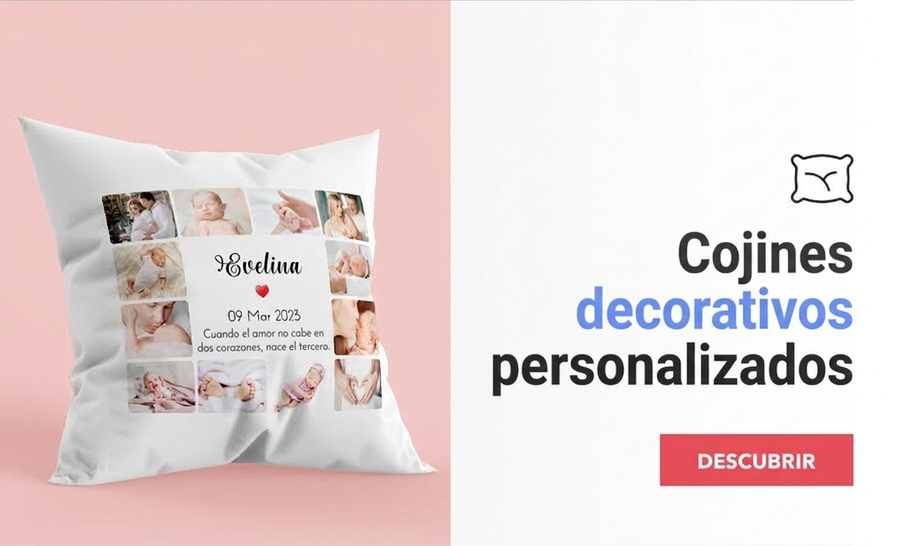 Cojines personalizados