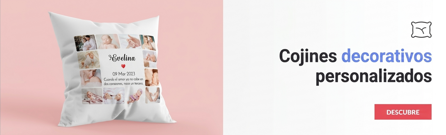 Cojines personalizados