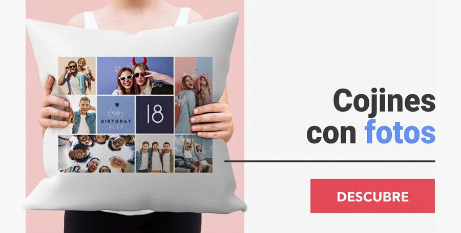 Cojines personalizados con fotos