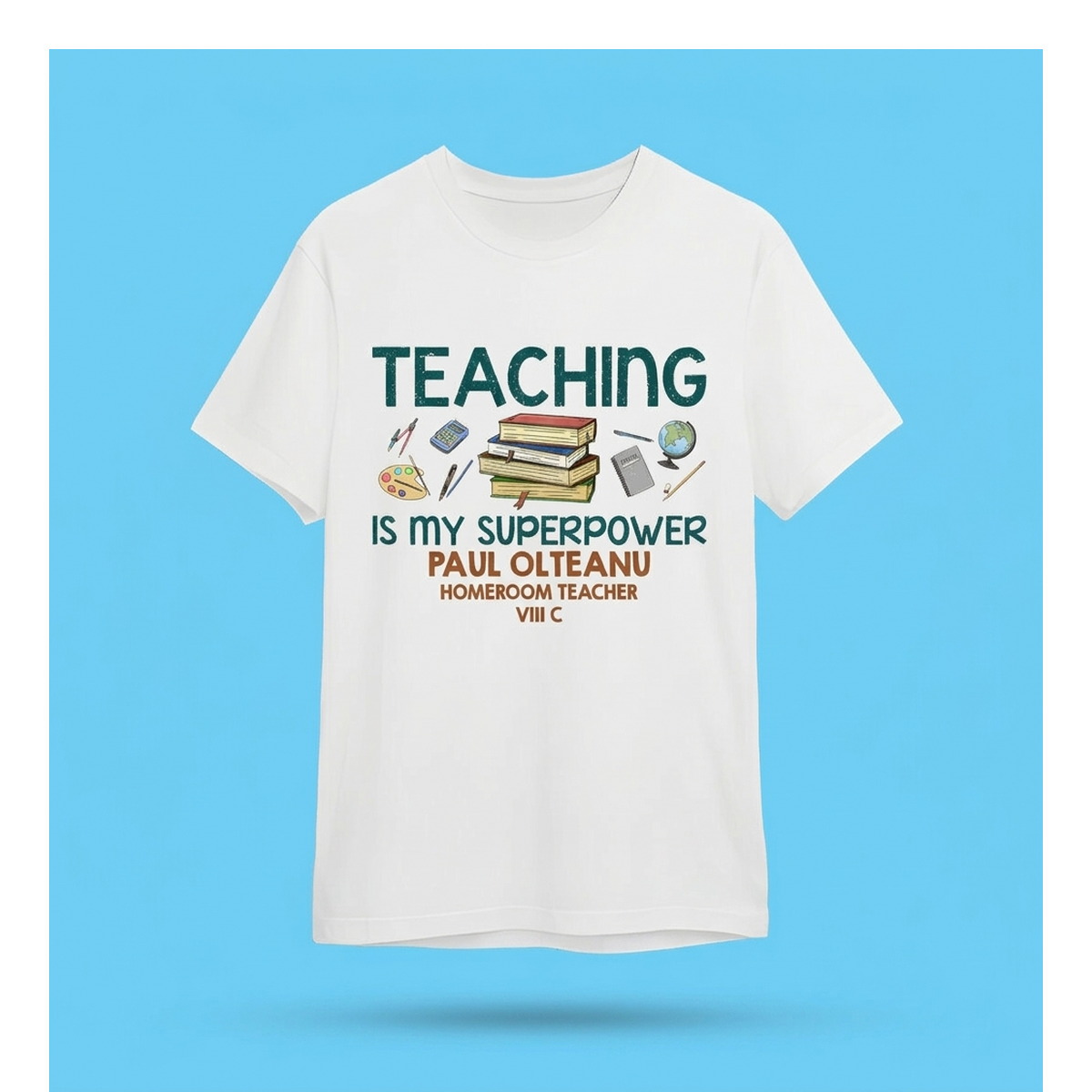 Camisetas personalizadas para profesores