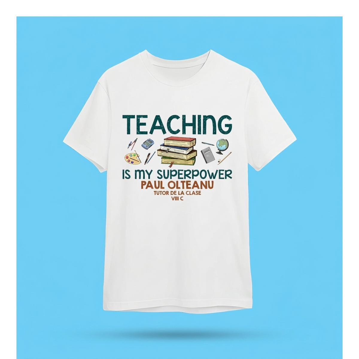 Camisetas personalizadas para profesores
