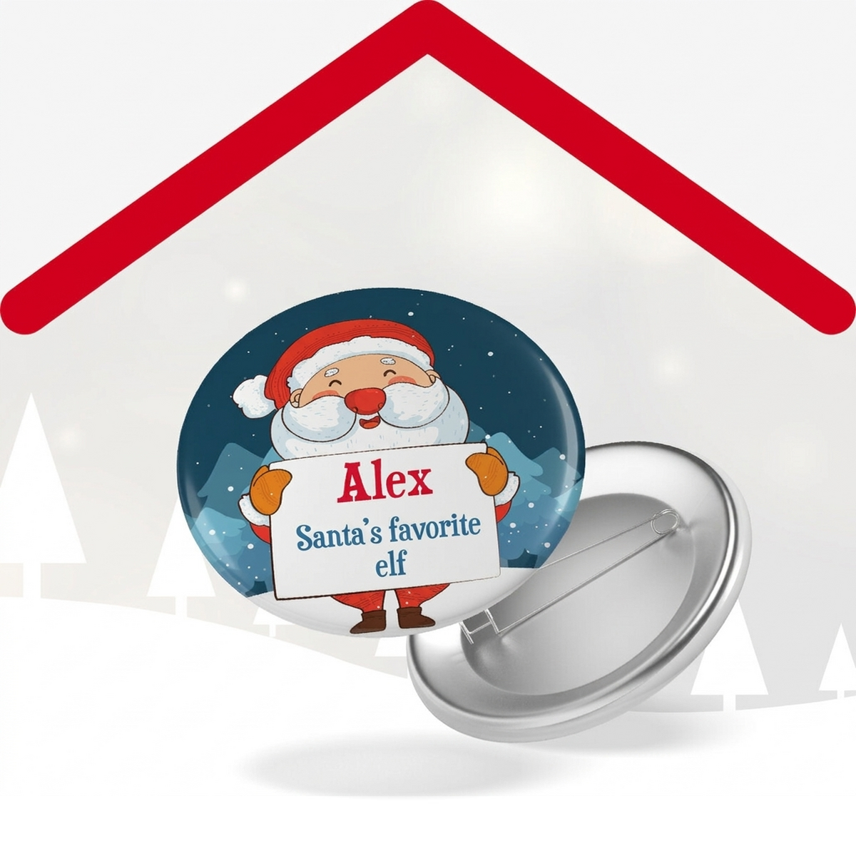 Insignias personalizadas de Navidad