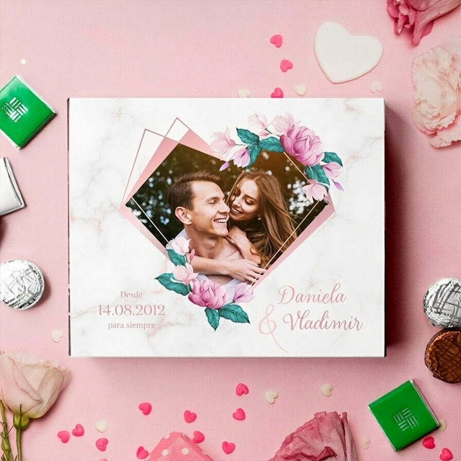 Dulces personalizados para tu novia