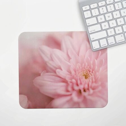 Alfombrilla de ratón personalizada con una flor
