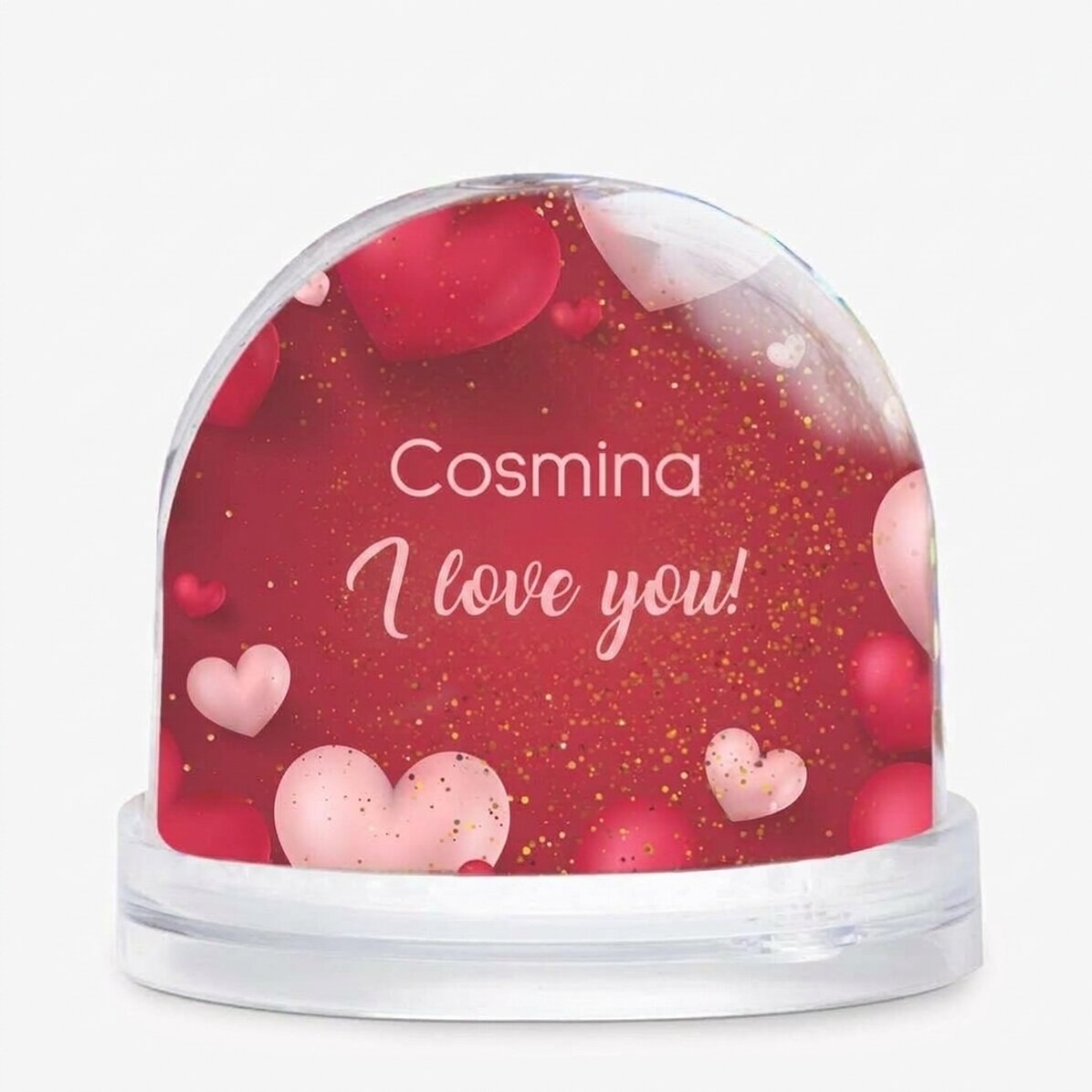 Globo de escritorio personalizado con foto y texto - Memories