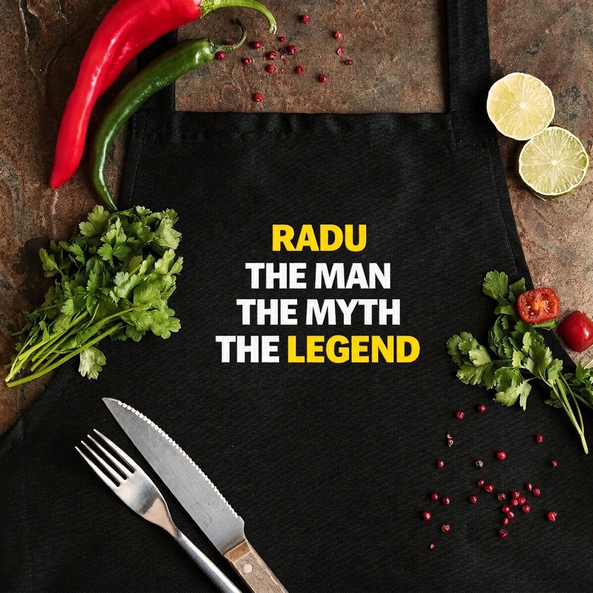 Baraja personalizada con texto - The Legend