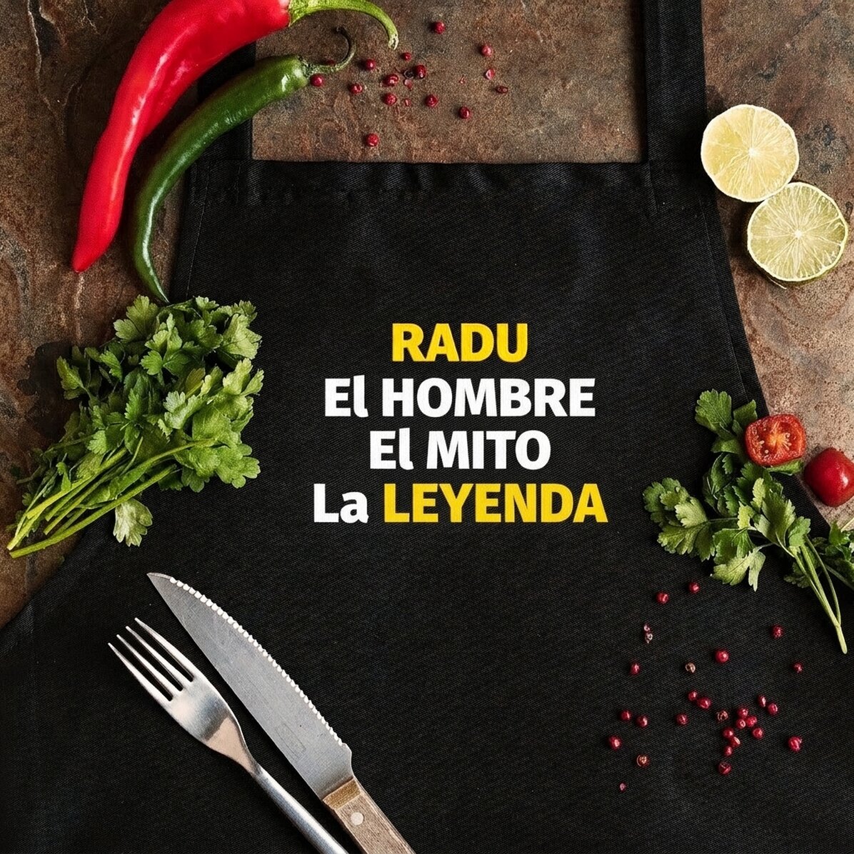 Baraja personalizada con texto - The Legend