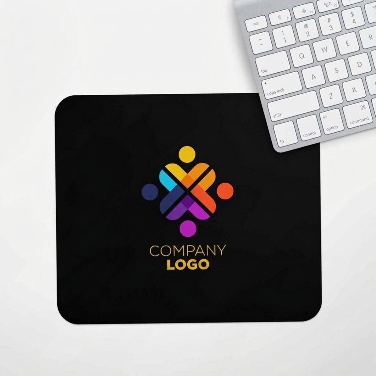 Alfombrilla de ratón personalizada con logotipo