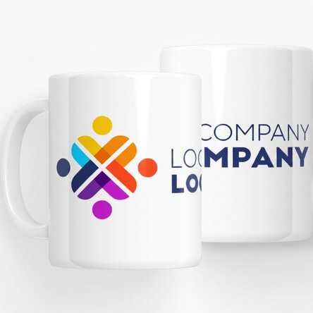 Taza personalizada con logotipo