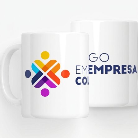Taza personalizada con logotipo