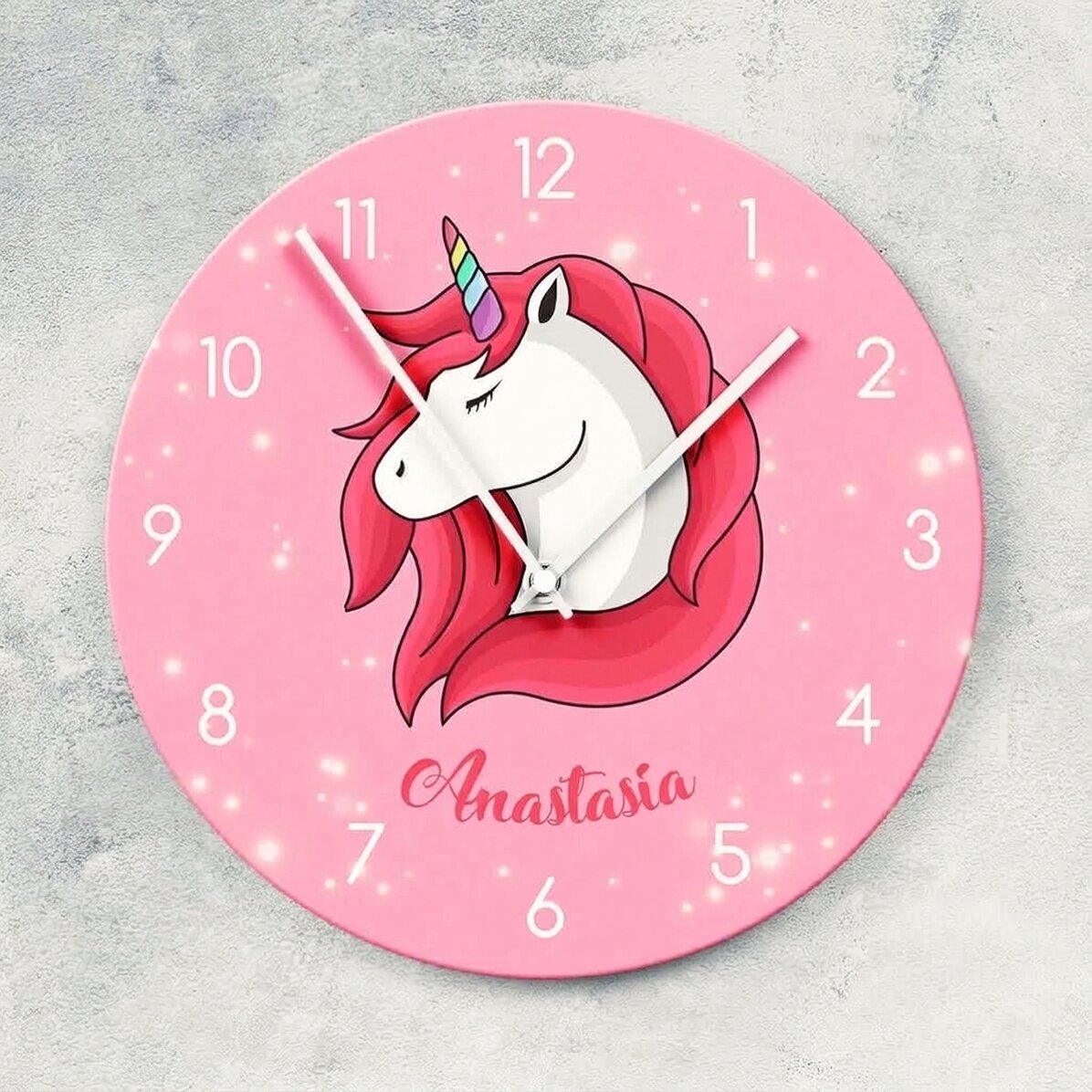 Reloj personalizado con nombre para niñas