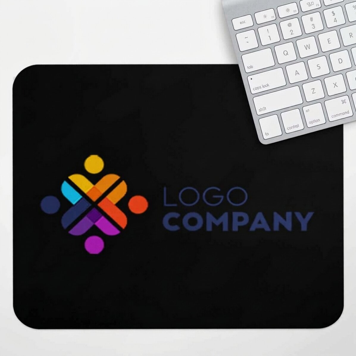 Alfombrilla de ratón XL personalizada con logotipo