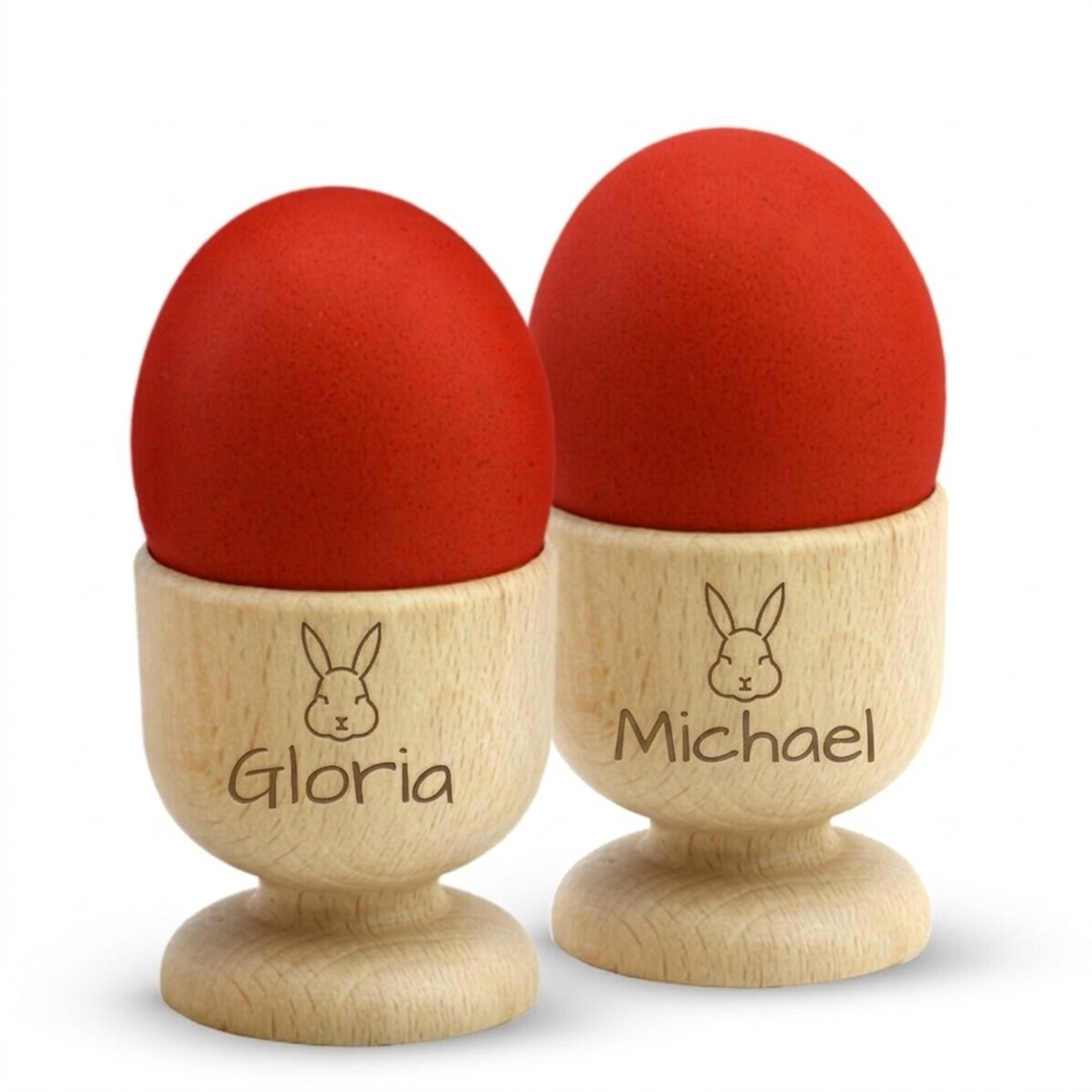 Huevero personalizado para parejas - Pascua