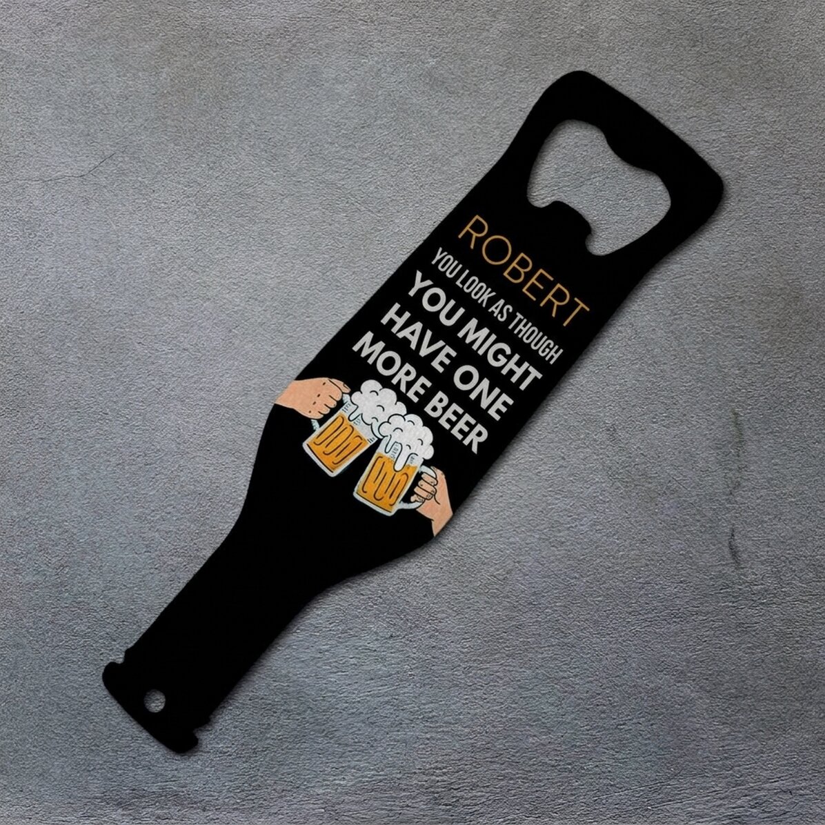 Abrecerras personalizado - ¡Salud!