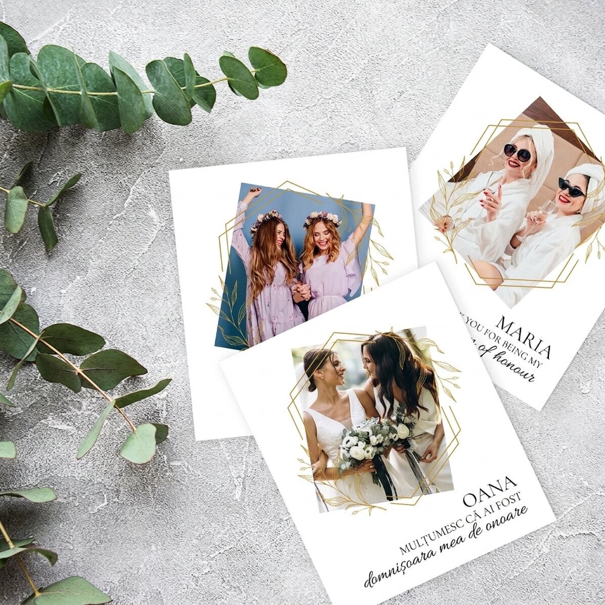 Foto personalizada de 10 x 12 cm - ¡Gracias!