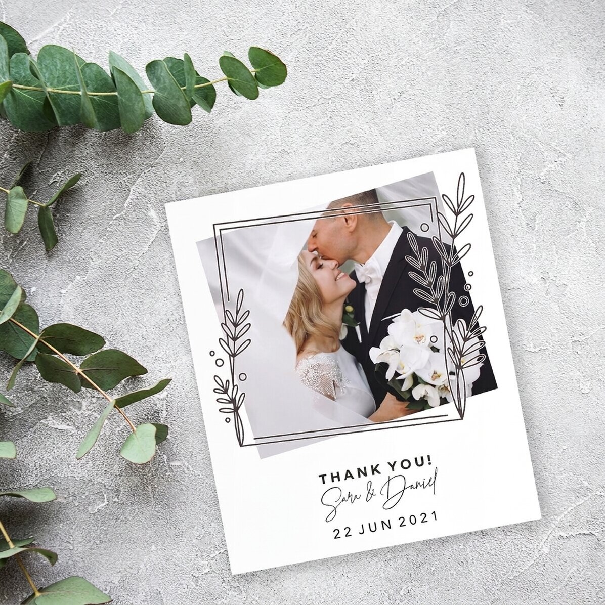Foto personalizada de 10 x 12 cm - Boda