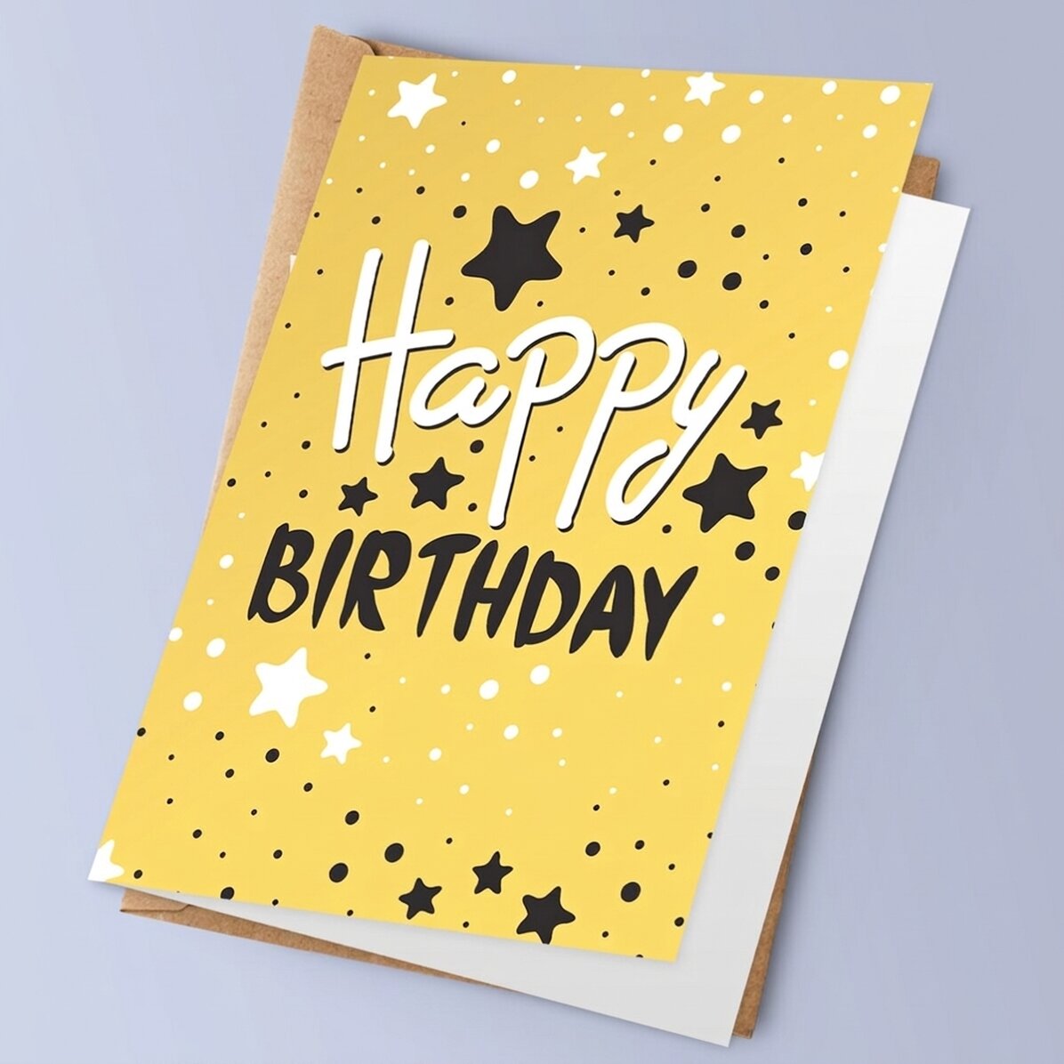 Tarjeta de felicitación personalizada - Feliz cumpleaños