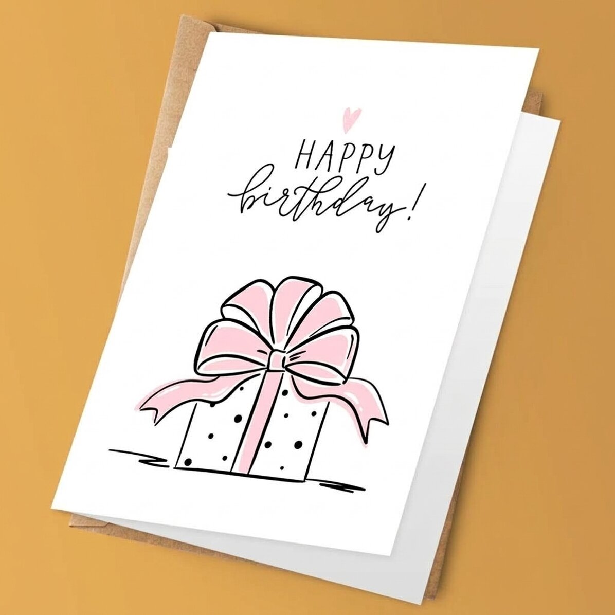 Tarjeta de felicitación personalizada - Regalo de cumpleaños